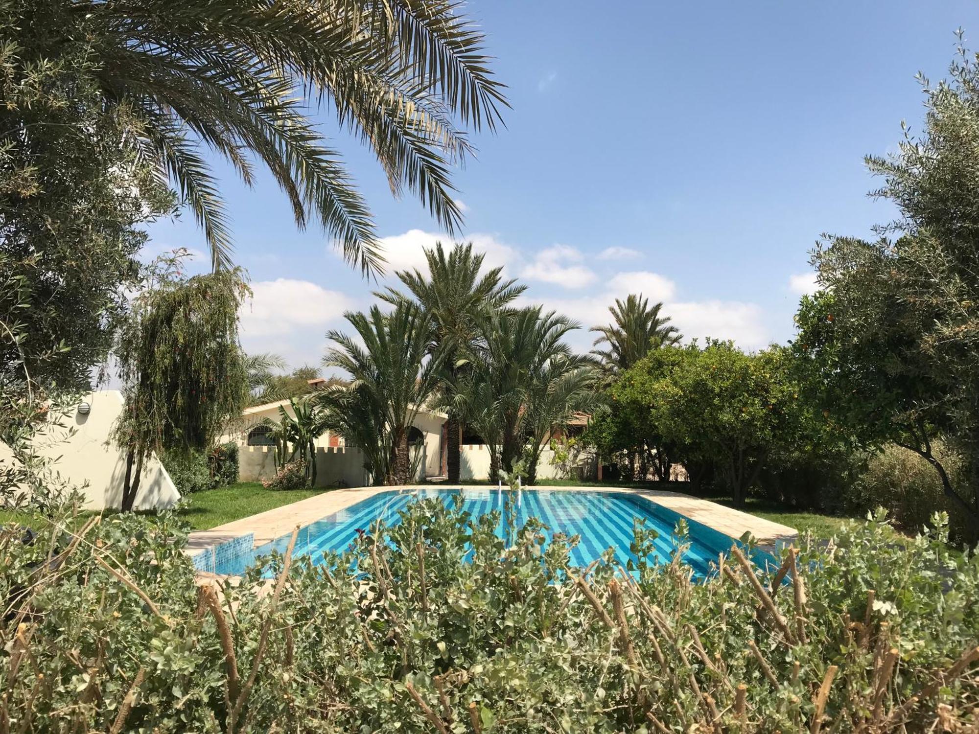 Tiguimi Vacances - Oasis Villas, Cadre Naturel Et Vue Montagne Agadir Exteriör bild